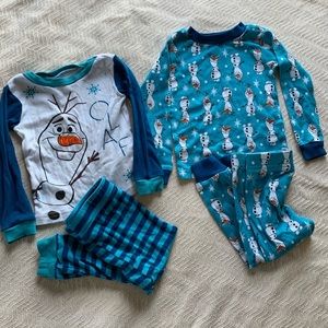 infant olaf pajamas